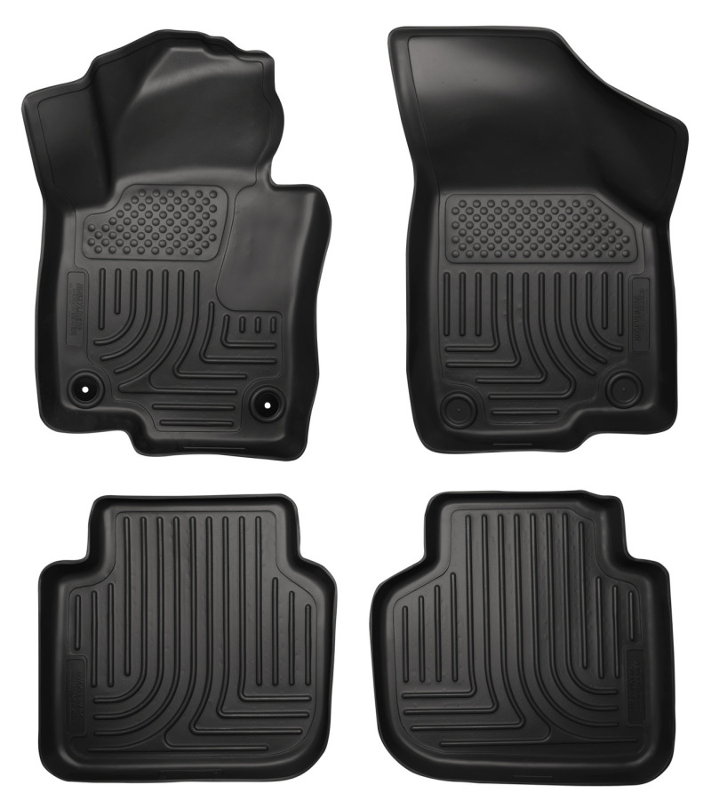 Husky Liners 2012 Volkswagen Passat WeatherBeater Combo Black Floor Liners - 98681