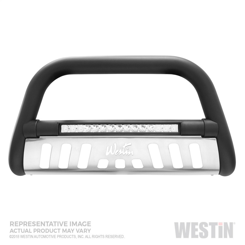 Westin 2019 Ram 1500 (Excl. Classic and Rebel) Ultimate LED Bull Bar - Textured Black - 32-3975L