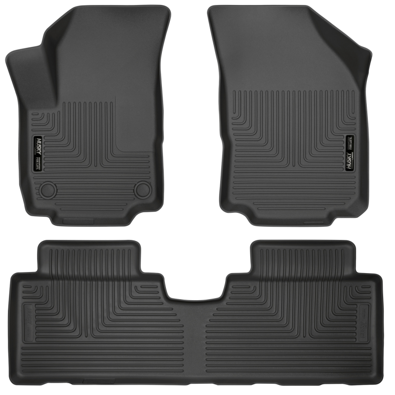 Husky Liners 2018 Chevrolet Equinox Weatherbeater Black Front & 2nd Seat Floor Liners - 99131