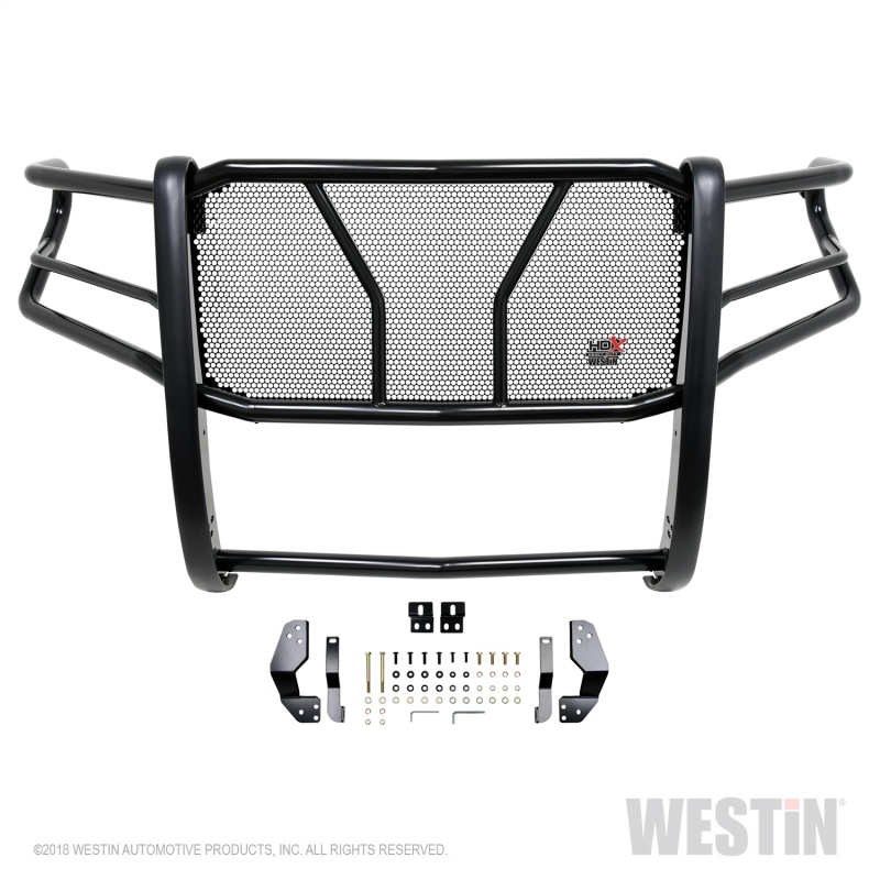 Westin 19-21 GMC Sierra 1500 HDX Grille Guard - Black - 57-3965