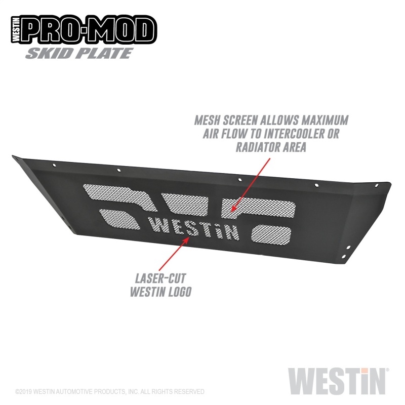 Westin 10-19 Dodge Ram 2500/3500 (Old Body Style) Pro-Mod Skid Plate - 58-71195