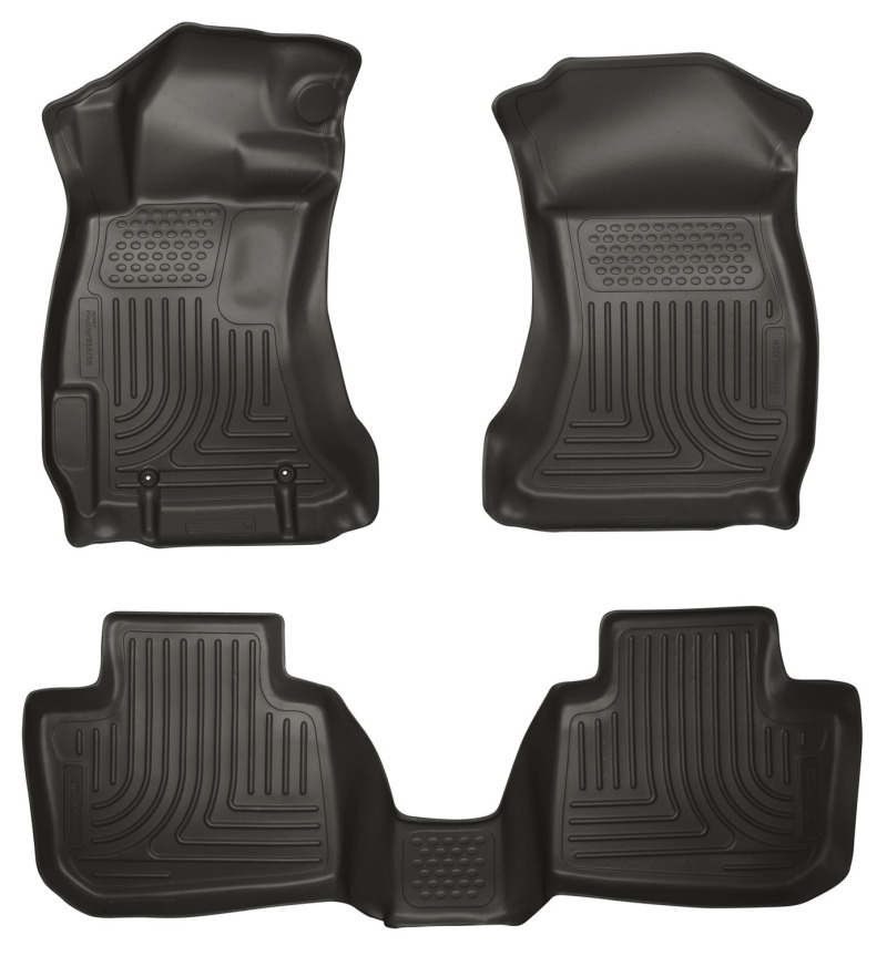 Husky Liners 13 Subaru Legacy/Outback WeatherBeater Front & 2nd Seat Black Floor Liners - 99841