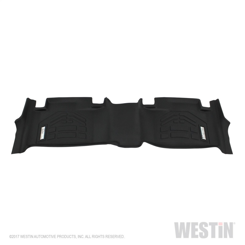 Westin 11-18 Jeep/Dodge Grand Cherokee/Durango (Bench Seat) Wade Sure-Fit Floor Liners 2nd Row - Blk - 72-113095