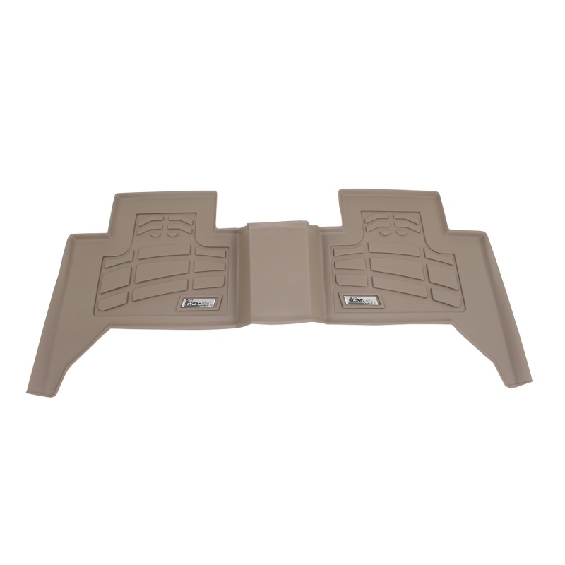 Westin 2005-2018 Toyota Tacoma Double Cab Wade Sure-Fit Floor Liners 2nd Row - Tan - 72-133073