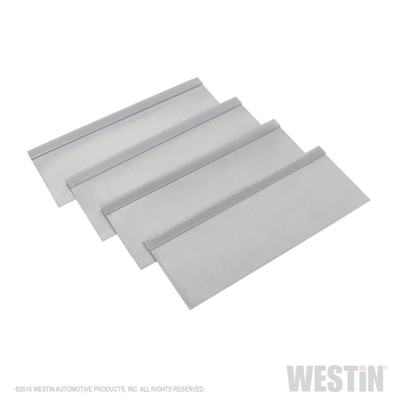 Westin/Brute 19inL x 3.5inH x 15inW Tray w/ 4 Silver Dividers - Yellow - 80-TR10