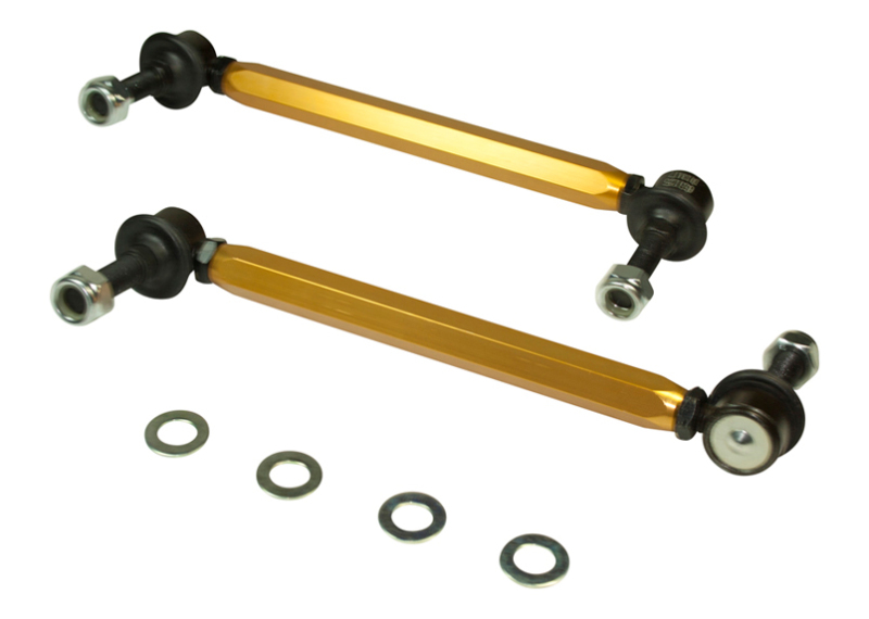 Whiteline Universal Sway Bar - Link Assembly Heavy Duty Adjustable 12mm Steel Ball/Ball Style - KLC180-235