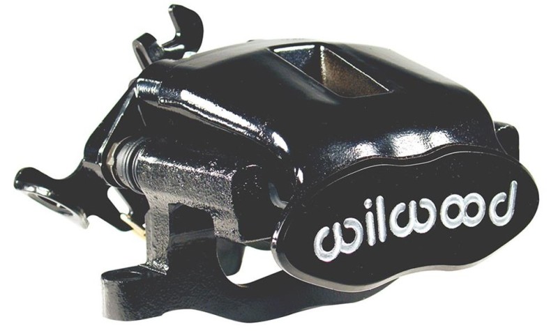Wilwood Caliper-Combination Parking Brake-Pos 13-L/H-Black 41mm piston .81in Disc - 120-10112-13-BK