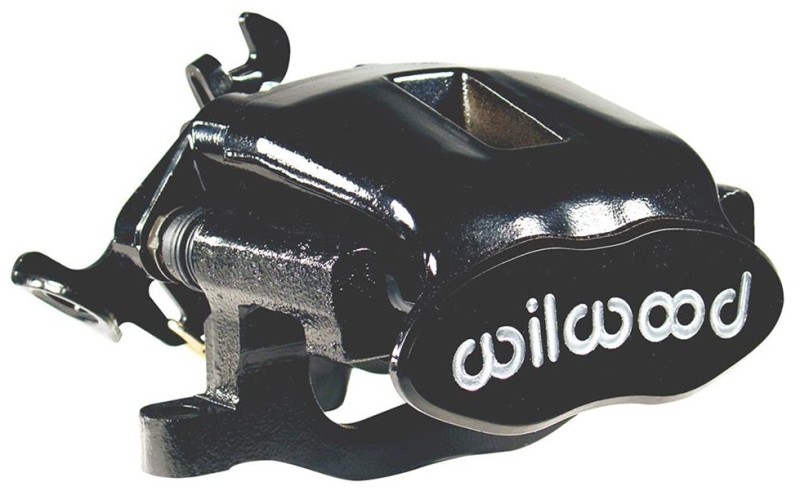 Wilwood Caliper-Combination Parking Brake-Pos 6-L/H-Black 41mm piston .81in Disc - 120-10112-6-BK
