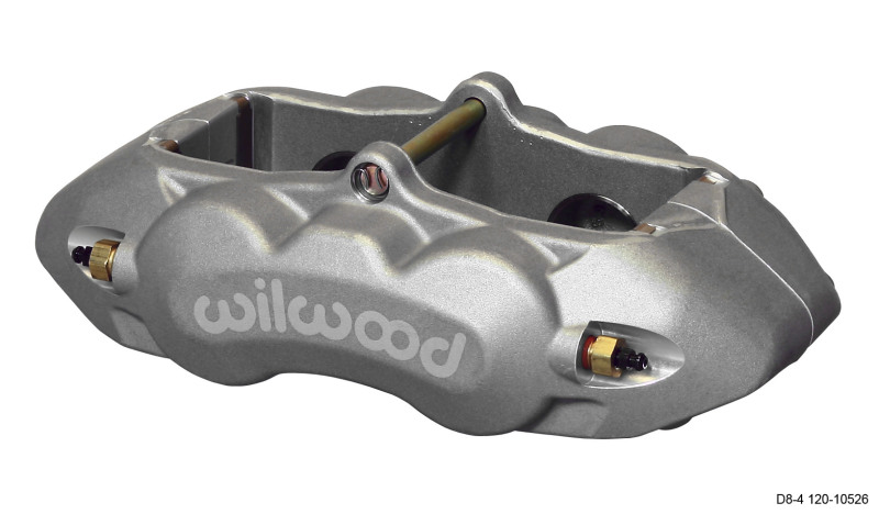 Wilwood Caliper-D8-4 Rear Clear 1.38in Pistons 1.25in Disc - 120-10526