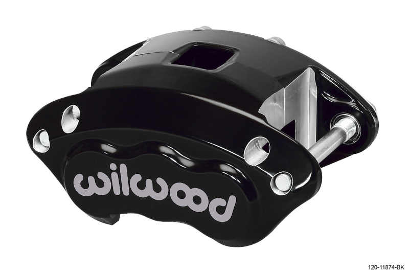 Wilwood Caliper-D154-Black 1.12/1.12in Pistons 1.04in Disc - 120-11874-BK