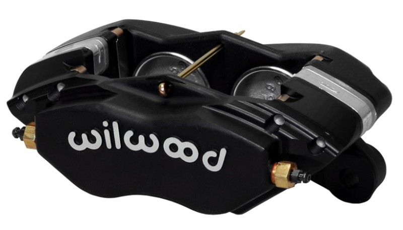 Wilwood Caliper-Forged Dynalite-M-Red 1.75in Pistons .81in Disc - 120-13744-BK