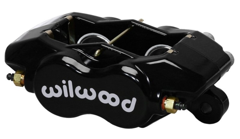 Wilwood Caliper-Forged DynaliteI-Black 1.75in Pistons 1.10in Disc - 120-13846-BK