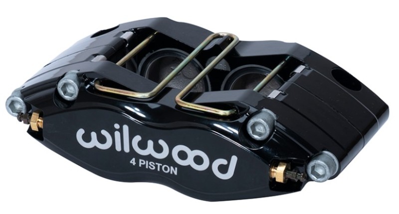 Wilwood Caliper- DPR-DS - Black 1.62in Piston 0.810in Rotor - Dust Seal - 120-14706-BK