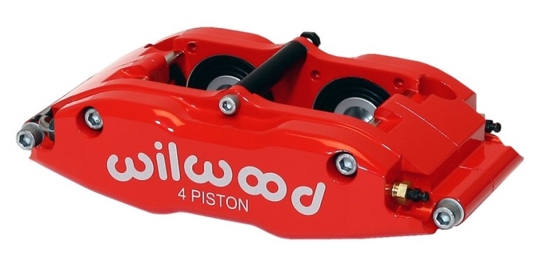 Wilwood Caliper-BNSL4R-Red 1.75in Pistons 1.10in Disc - 120-8070-LRD