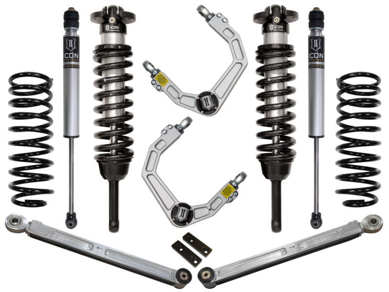 ICON 2010+ Toyota FJ/4Runner 0-3.5in Stage 3 Suspension System w/Billet Uca - K53063