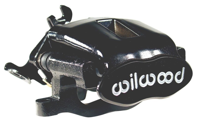 Wilwood Caliper-Combination Parking Brake-Pos 1-R/H-Black 34mm piston .81in Disc - 120-9808-1-BK