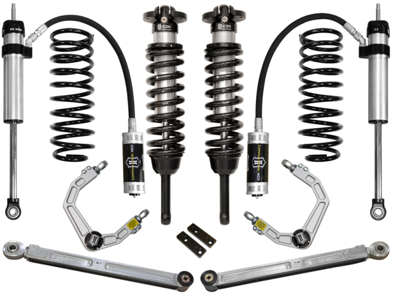 ICON 2010+ Toyota FJ/4Runner 0-3.5in Stage 4 Suspension System w/Billet Uca - K53064