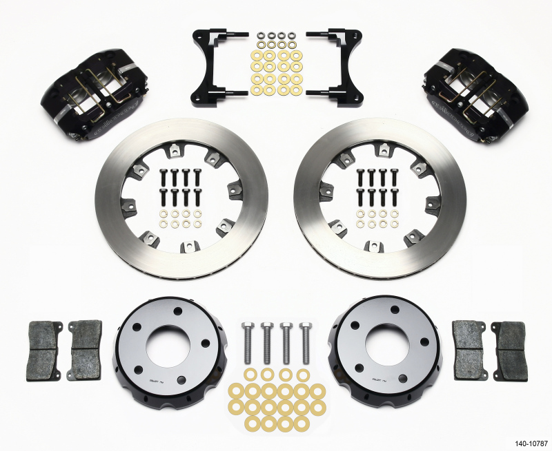 Wilwood Dynapro Radial Front Drag Kit 11.75in Vented 98-02 Camaro/Firebird - 140-10787
