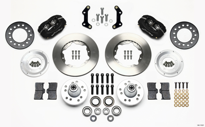 Wilwood Forged Dynalite Front Kit 11.00in 70-72 CDP B & E Body-Disc - 140-11021