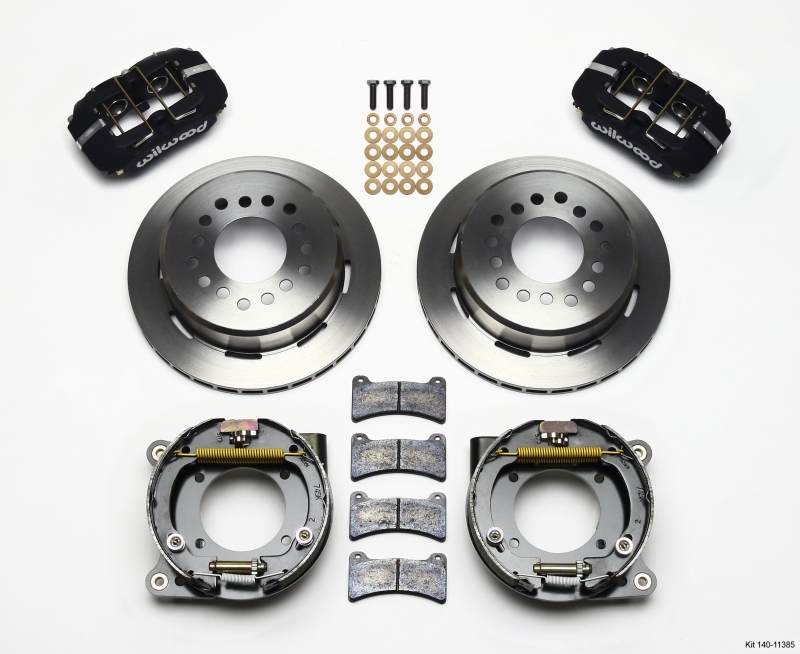 Wilwood Dynapro Low-Profile 11.00in P-Brake Kit Chevy C-10 2.42 Offset 5-lug - 140-11385