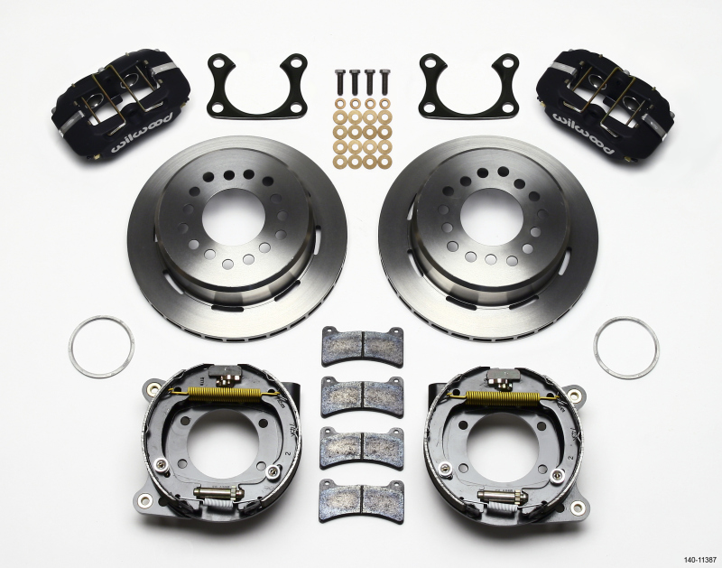 Wilwood Dynapro Low-Profile 11.00in P-Brake Kit Big Ford 2.36in Offset - 140-11387