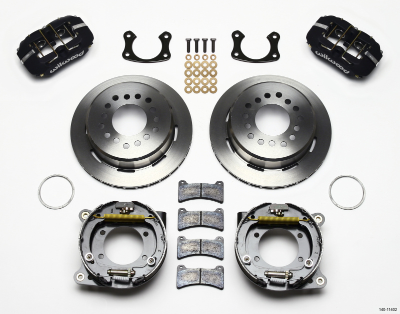Wilwood Dynapro Low-Profile 11.00in P-Brake Kit New Big Ford 2.36in Offset - 140-11402