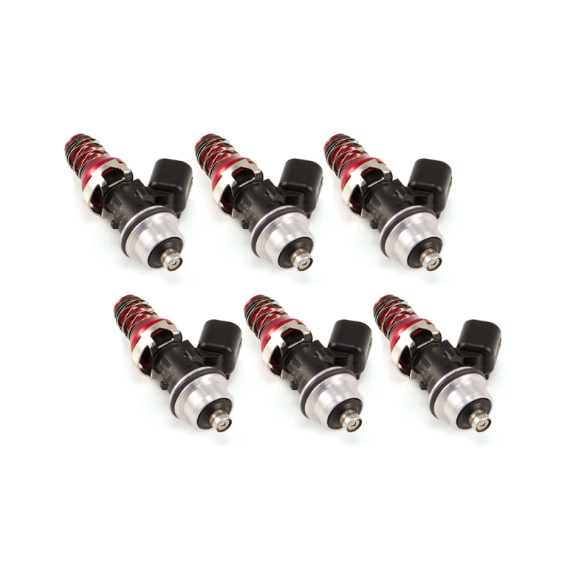 Injector Dynamics ID1050X Injectors 11mm (Red) Adaptors S2K Lower (Set of 6) - 1050.48.11.F20.6