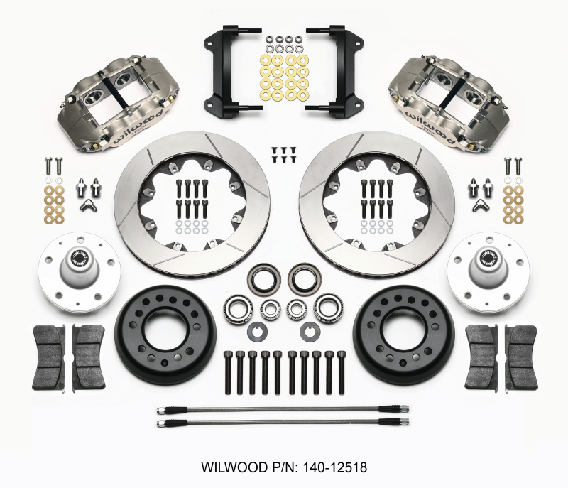 Wilwood Forged Superlite 4R ST BB Front Kit Road Race 82-92 Camaro//Firebird - 140-12518