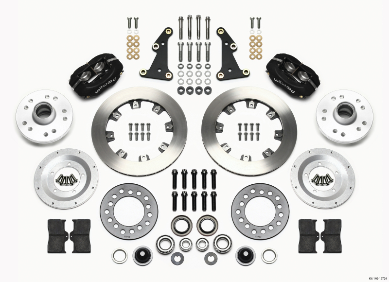 Wilwood Forged Dynalite Front Kit 11.75in 41-56 Packard - 140-12724
