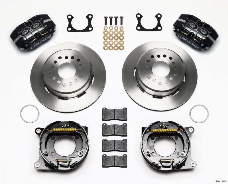 Wilwood Dynapro Dust-Boot P/S Park Brake Kit Big Ford 2.36in Offset - 140-13204