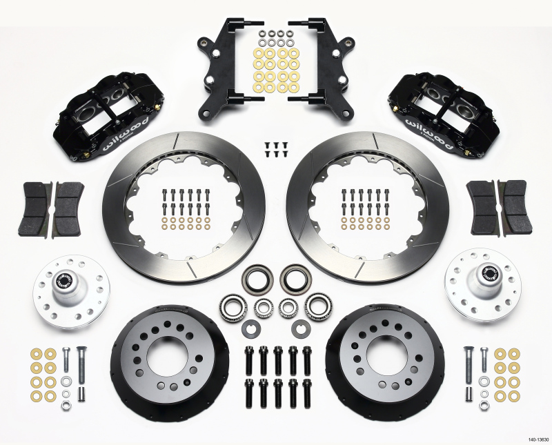 Wilwood Narrow Superlite 6R Front Hub Kit 12.88in 60-68 Ford / Mercury Full Size / Galaxie - 140-13630