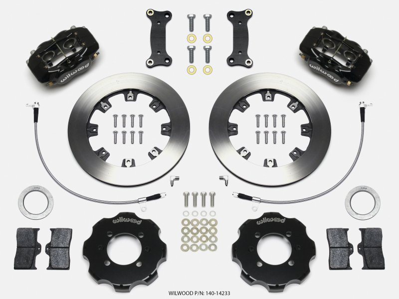 Wilwood Forged Dynalite Front Hat Kit 12.19in 2016-Up Mazda MX5 Miata w/ Lines - 140-14233