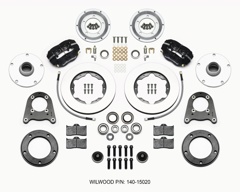Wilwood Forged Dynalite-M Front Kit 10.75in 1950-1955 MG-TD/TF - 140-15020