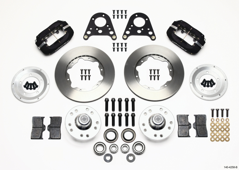 Wilwood Forged Dynalite Front Kit 10.75in Art Morrison Strut - 140-4258-B