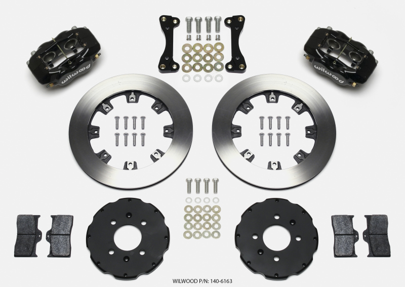 Wilwood Forged Dynalite Front Hat Kit 12.19in 94-01 Honda/Acura w/262mm Disc - 140-6163