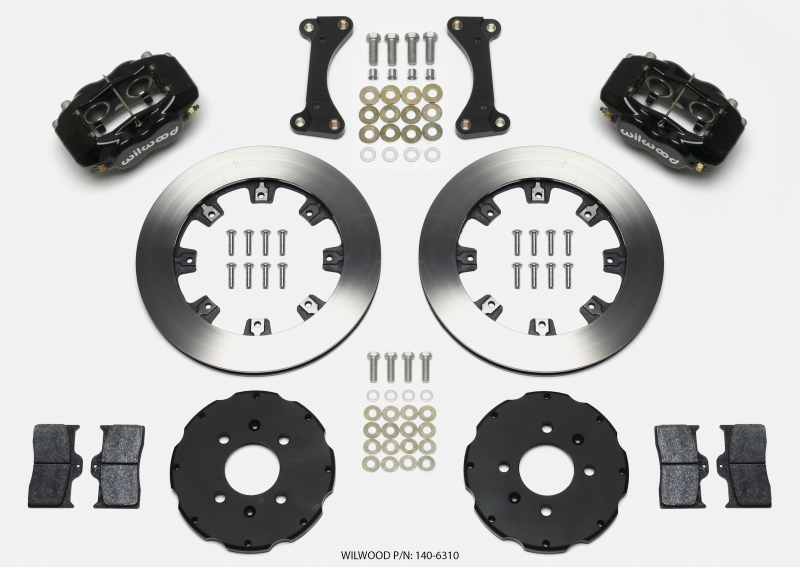 Wilwood Forged Dynalite Front Hat Kit 12.19in 90-99 Civic w/240 mm Disc - 140-6310