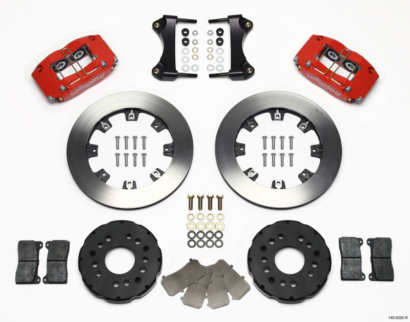 Wilwood Dynapro Radial Front Kit 12.19in Red 95-99 Mitsubishi Eclipse (*Line Kit Needed*) - 140-8292-R