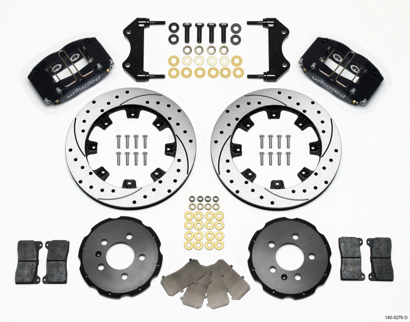 Wilwood Dynapro Radial Front Kit 12.19in Drilled 99-03 Jetta IV & Golf IV - 140-8276-D