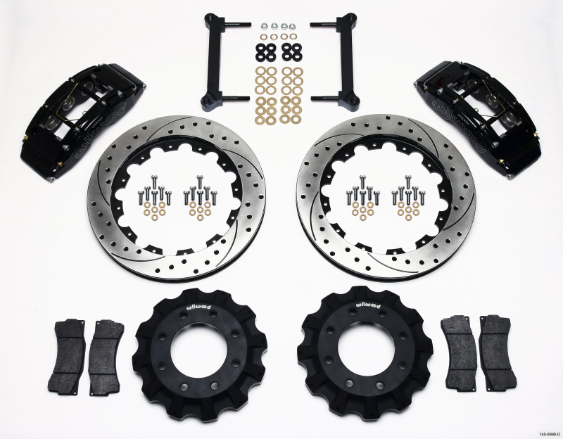 Wilwood TC6R Front Kit 16.00in Drilled 1999-2010 GM H2 Truck/SUV 2500 - 140-8996-D