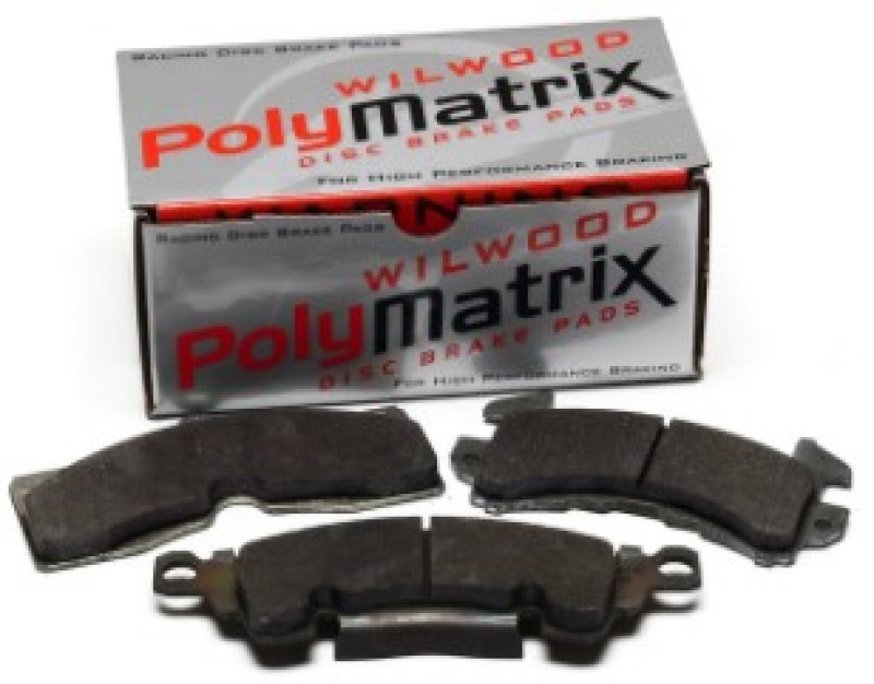 Wilwood PolyMatrix Pad Set - D154 B GM Metric - 15B-3998K