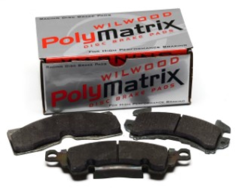 Wilwood PolyMatrix Pad Set - D154 Q GM Metric - 15Q-6831K