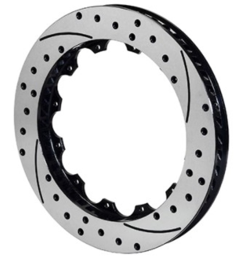 Wilwood Rotor-SRP48 SPC-37-RH-BLK-Drill 13.00 x 1.10 - 12 on 7.00in - 160-13362-BK