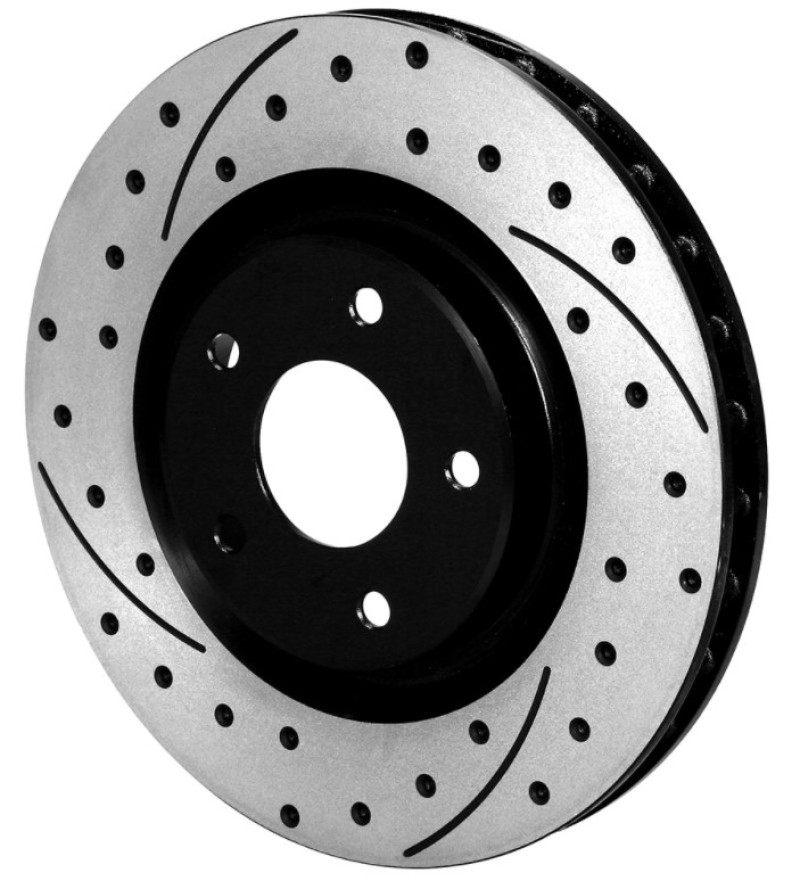 Wilwood Rotor-Front-SRP-C5/C6 Vette L/H-BLK 12.80 x 1.25 - 5 x 4.76 - 160-14043-BK