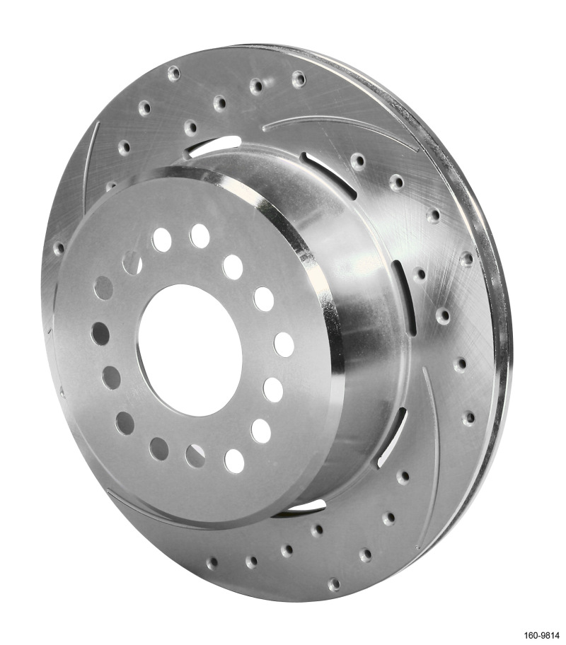 Wilwood Rotor-2.32in Offset-SRP Drill-RH 12.19 x .810 - 5 Lug - 160-9814