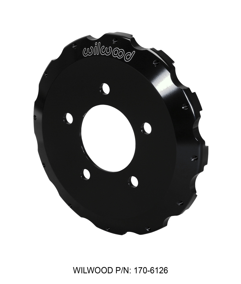 Wilwood Hat-BB Front 87-93 Mustang 5 x 4.50 - 12 on 8.75in - 170-6126