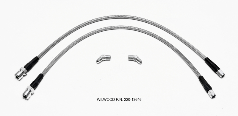 Wilwood Flexline Kit Front 07-11 BMW 3 Series - 220-13646