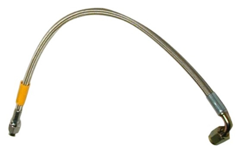 Wilwood 16in OAL Flexline -3 Hose to -3 Female 90 Degree - 220-8523