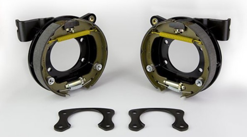 Wilwood Brackets (2) - Disc/Drum Big Ford New Style 2.50in Offset 1PC 11x0.81 Rotor - 249-11418/19
