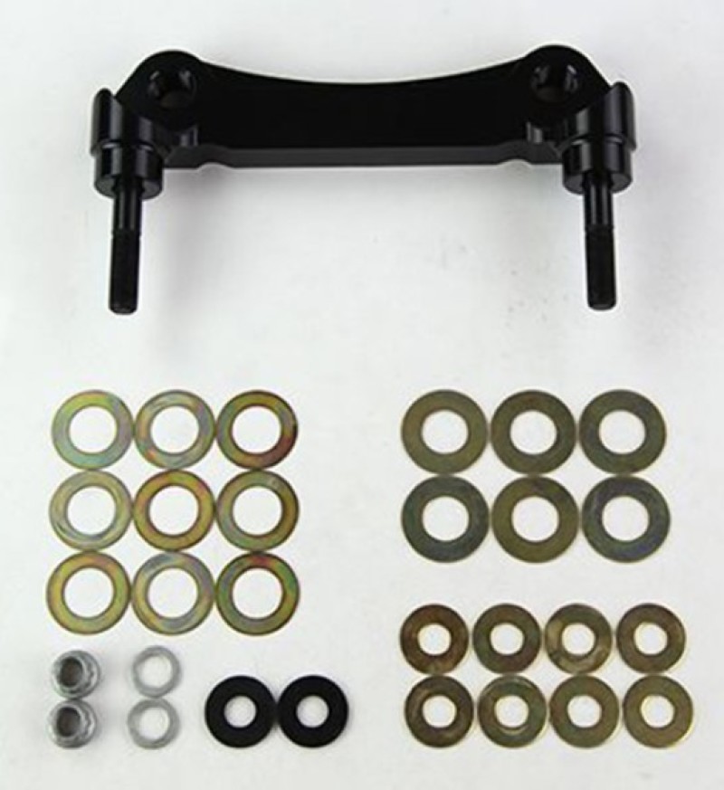 Wilwood Caliper Mounting Kits w/Bracket-SL4R 97-03 Vette 12.90in Rtr Rear - 250-8168