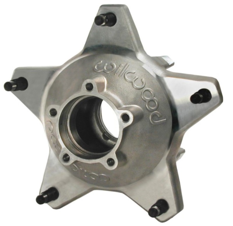 Wilwood Hub-Starlite 55 Rear - Standard Offset 5/8 C Studs-Drilled-Less Races - 270-6513UD